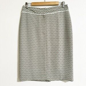 NEW Downeast Twice as Nice Geo Print Pencil Skirt